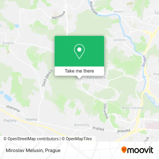 Карта Miroslav Melusin