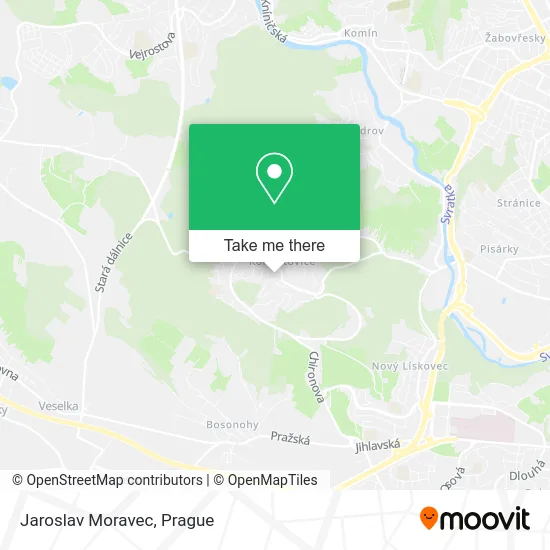 Карта Jaroslav Moravec