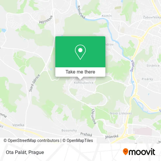Карта Ota Palát