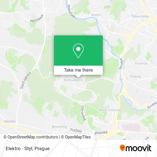 Карта Elektro - Styl