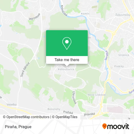 Карта Piraňa
