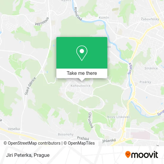 Карта Jiri Peterka