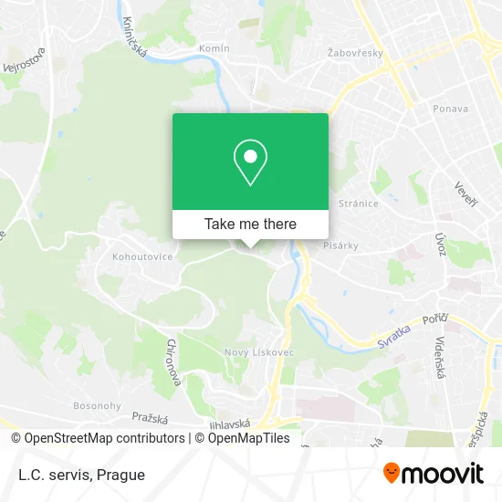 L.C. servis map