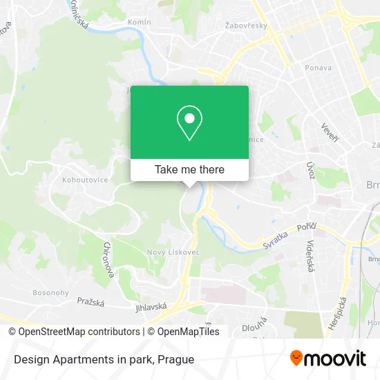 Карта Design Apartments in park