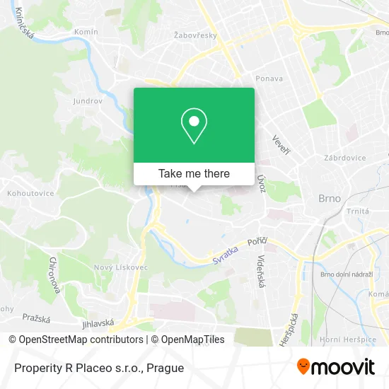 Карта Properity R Placeo s.r.o.