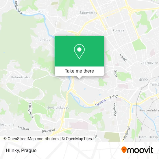 Карта Hlinky