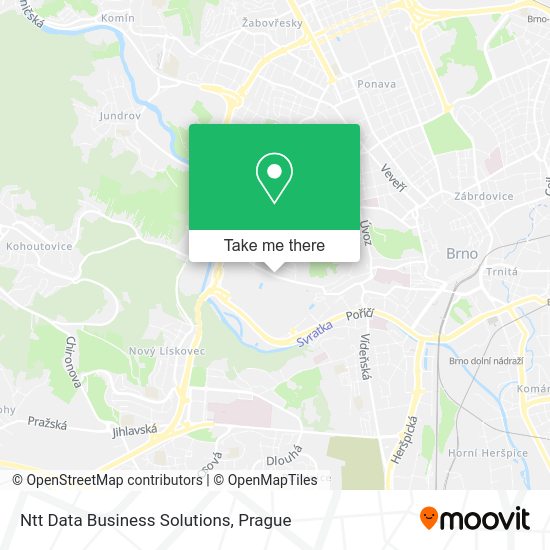 Карта Ntt Data Business Solutions