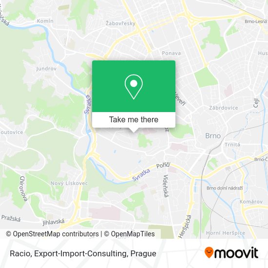 Карта Racio, Export-Import-Consulting
