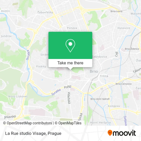 Карта La Rue studio Visage