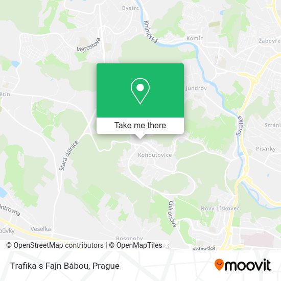 Карта Trafika s Fajn Bábou