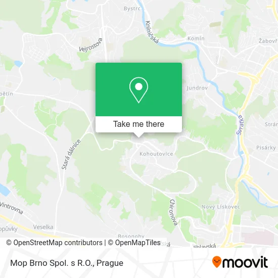 Карта Mop Brno Spol. s R.O.