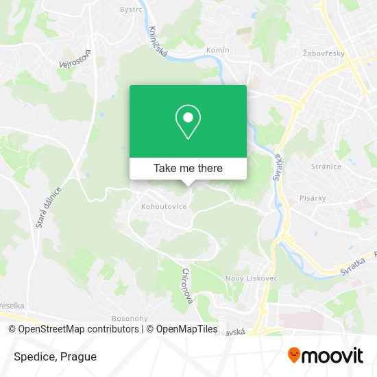 Карта Spedice