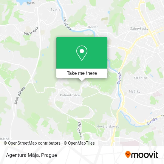Карта Agentura Mája