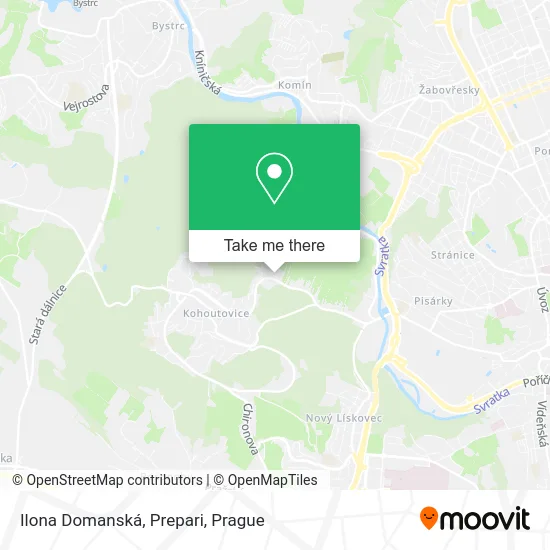 Карта Ilona Domanská, Prepari