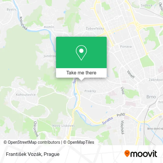 Карта František Vozák