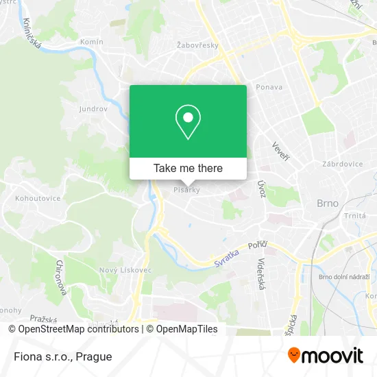 Карта Fiona s.r.o.