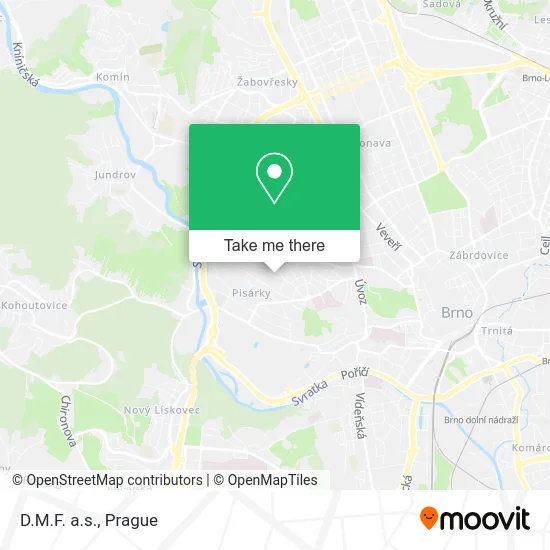 Карта D.M.F. a.s.