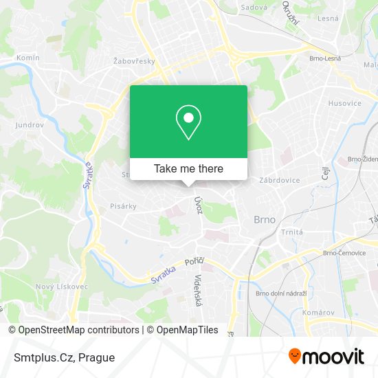 Карта Smtplus.Cz