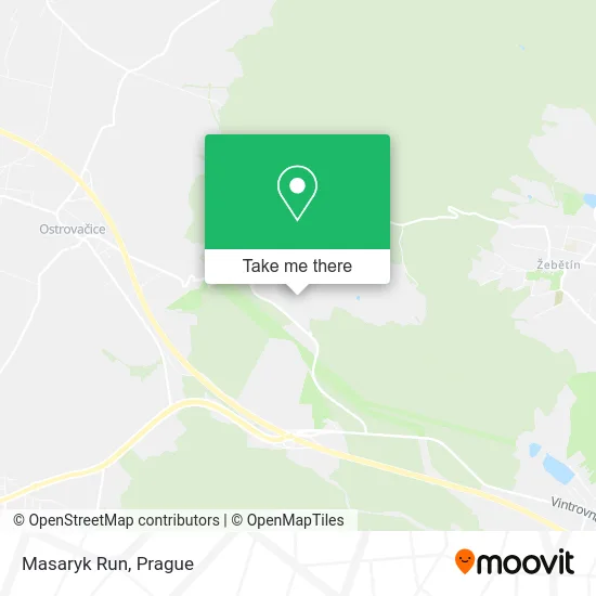 Карта Masaryk Run