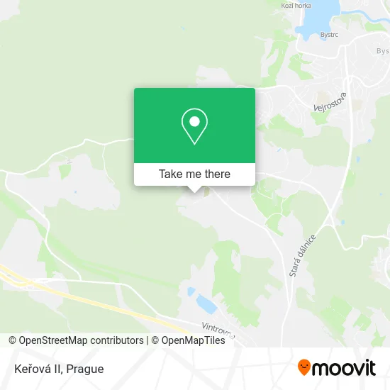 Карта Keřová II