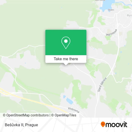 Карта Bešůvka II