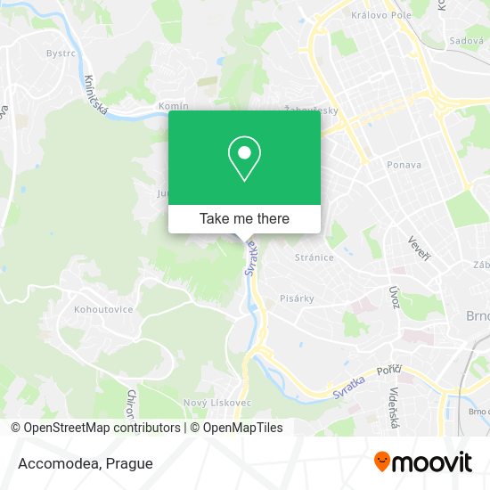 Карта Accomodea