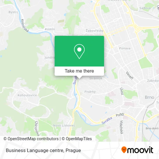 Карта Business Language centre