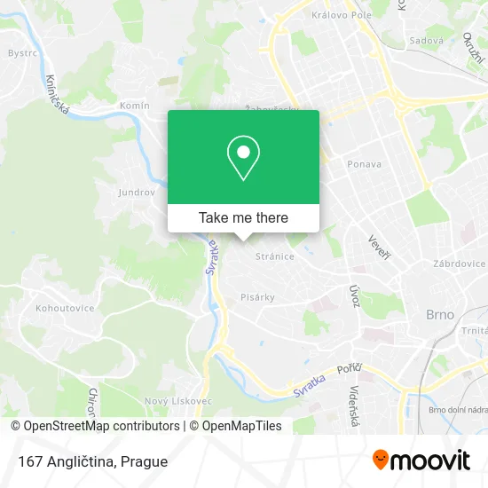 Карта 167 Angličtina