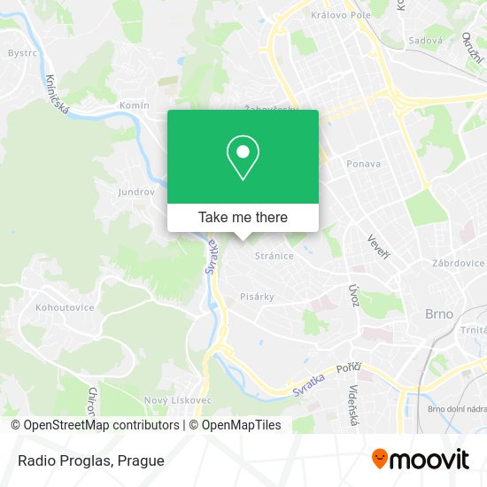 Карта Radio Proglas
