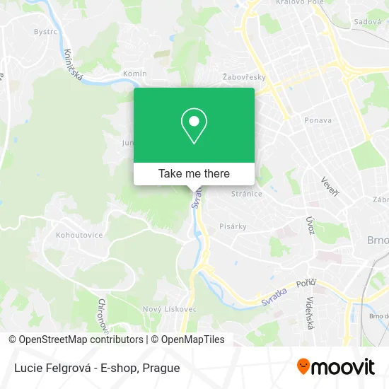 Карта Lucie Felgrová - E-shop