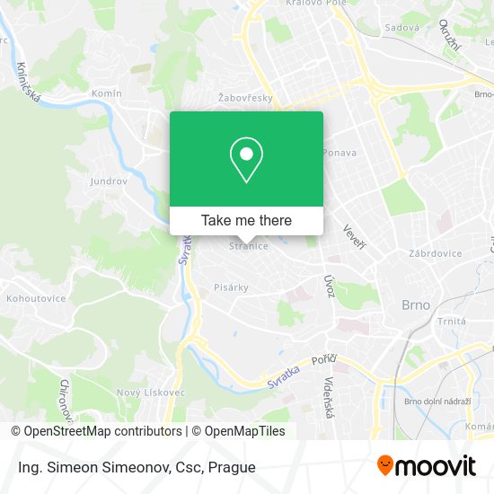 Карта Ing. Simeon Simeonov, Csc