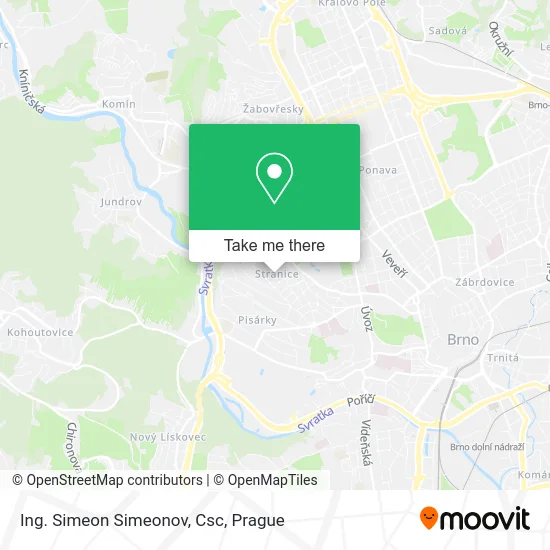 Карта Ing. Simeon Simeonov, Csc