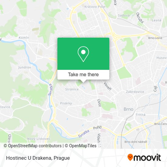 Карта Hostinec U Drakena