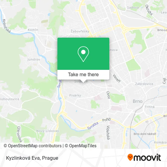 Kyzlinková Eva map