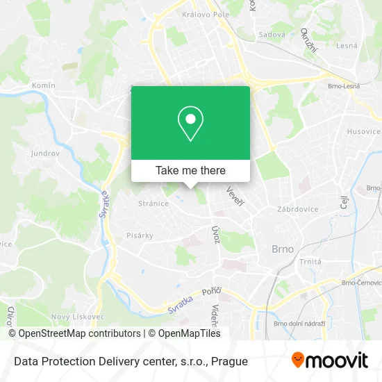 Карта Data Protection Delivery center, s.r.o.