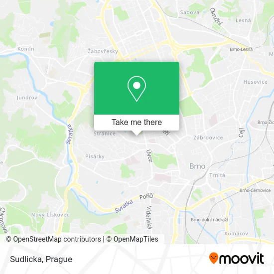 Sudlicka map