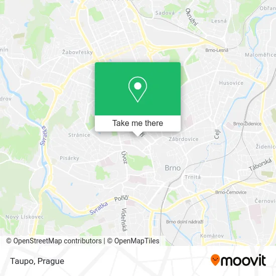 Карта Taupo