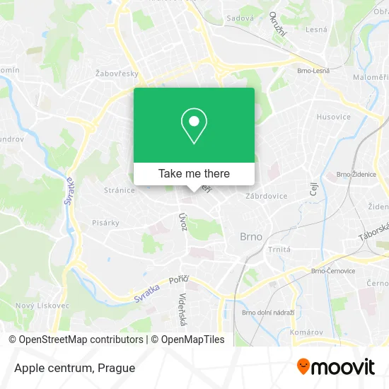 Apple centrum map