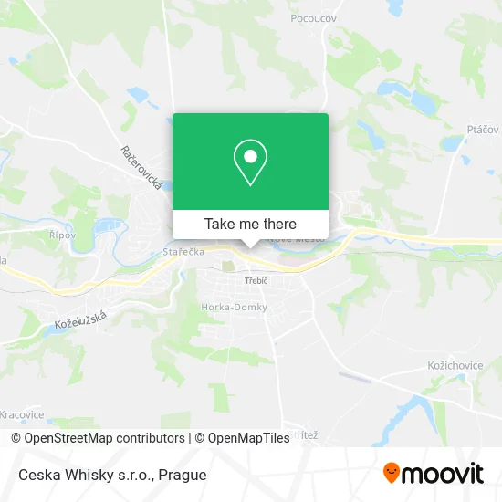 Карта Ceska Whisky s.r.o.