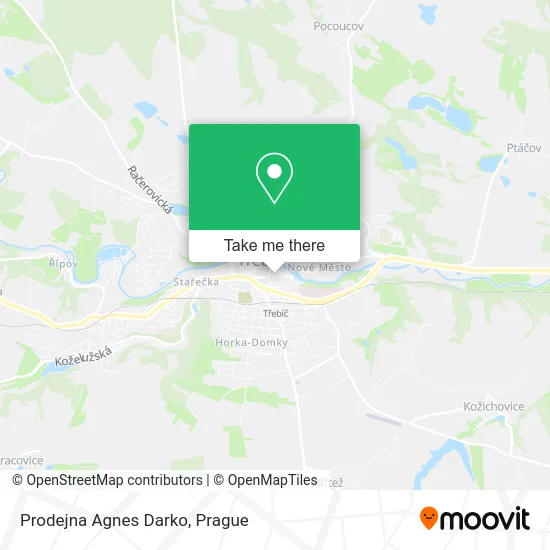 Карта Prodejna Agnes Darko