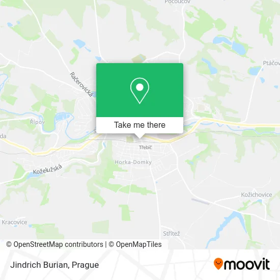 Карта Jindrich Burian