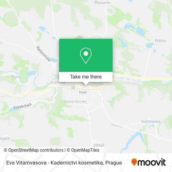 Eva Vitamvasova - Kadernictvi kosmetika map