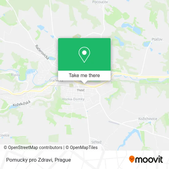 Карта Pomucky pro Zdravi