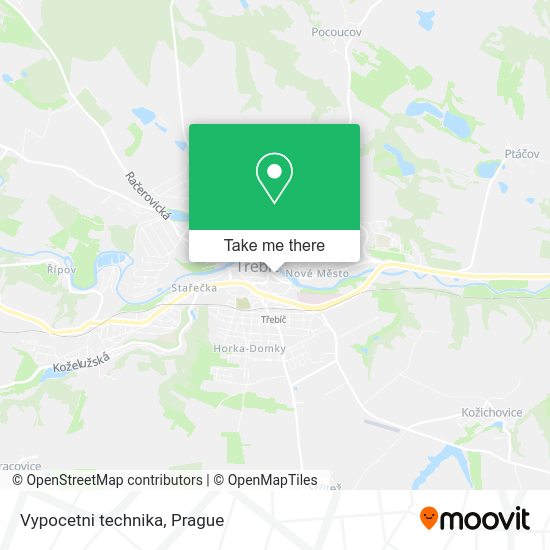 Карта Vypocetni technika