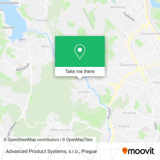 Карта Advanced Product Systems, s.r.o.