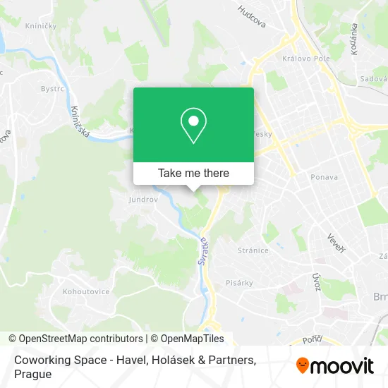 Карта Coworking Space - Havel, Holásek & Partners