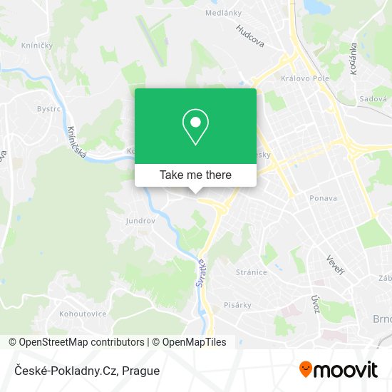 Карта České-Pokladny.Cz