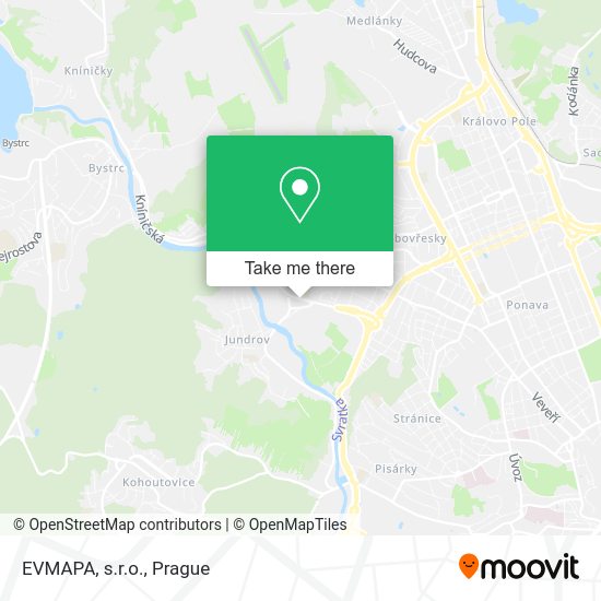 Карта EVMAPA, s.r.o.