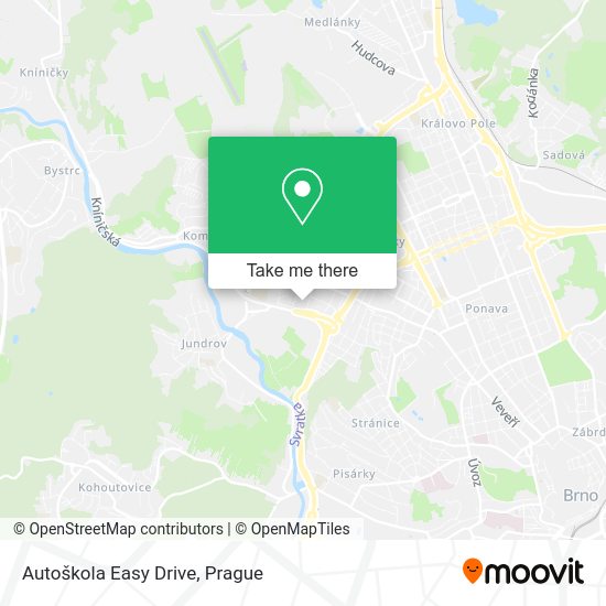 Карта Autoškola Easy Drive