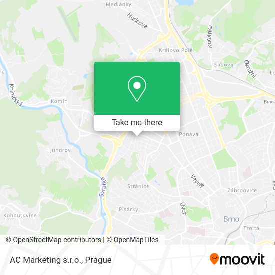 Карта AC Marketing s.r.o.